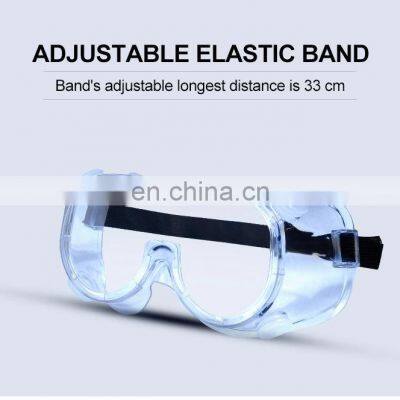 Reusable High Quality ANSI Z87.1 Eye Protection Anti Fog Splash PVC PC Safety Eyewear Protective Glasses Safety Goggles photo-4