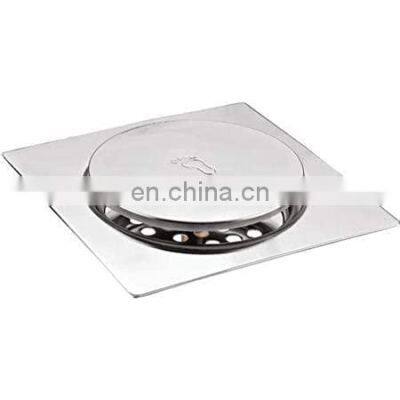 Tile Insert Flexible Decorative Brass Bathroom 80mm Shower Circular Floor Grating Covers Sewer Drain