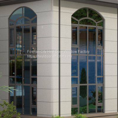 Tempered Glass Aluminium Casement Window photo-2