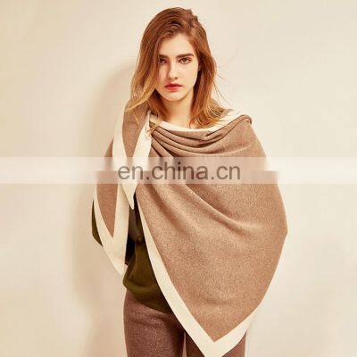 Inner Mongolia Cashmere Triangle Scarf Shawl and Poncho