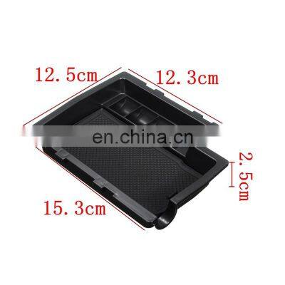 Interior Accessories Parts Silicone Armrest Rest Storage Box Center Control Console Organizer Tray For Subaru Crosstrek 12-17 photo-2
