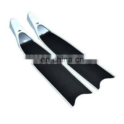 Custom Dry Carbon Fiber Freediving Fins Professional Adult Freshwater Swimming Fins Diving Carbon Blade photo-4