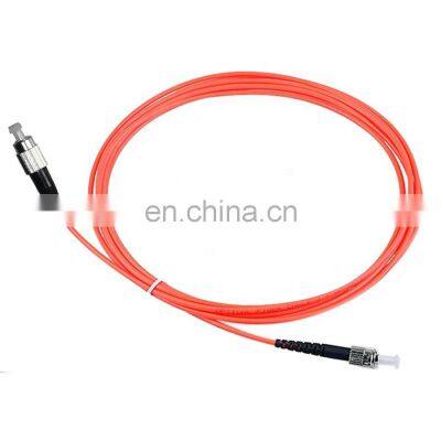 FTTH Duplex  G657A G652D  or customized Fiber Jumper Patch Cord Fiber Optic FC-ST Single Mode 3m