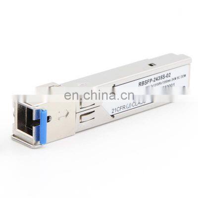 1,25Гбит/с SFP BIDI 2 км 1310 нм - TX/1550 нм - RX 2 км одномодовый SC DOM модуль photo-2
