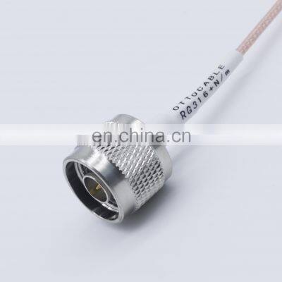 CU/CCS/CCA 50 Ohm Quality Cable RG316 Low Loss PE/PVC Jacket Coaxial Cable photo-2