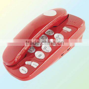 personalized buttons slim telephone wall mounted phone