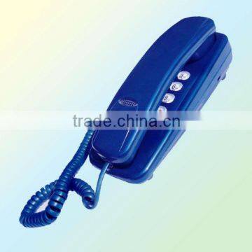 Blue trimline wall telefon telephone