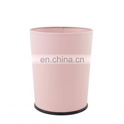 New Design Open Steel Trash Bin colorful Household  Stainless Steel Trash Bin  Convenient to Use High Quality  Kitchen Bin