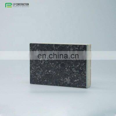 Waterproof Asbest Cambodia Heat Insulation Culture Decorative Stone Wall Exterior Fibrocement Poliestireno Xps Paneles Sandwich photo-2