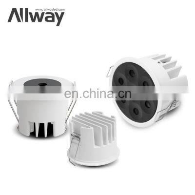 Hot Modern Art Design Mini Office Hotel Hall Room Ceiling 15W Round Indoor Led Down Lighting