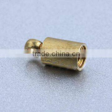 manufacture strong jewelry findings brass cord end