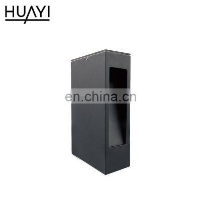 HUAYI New Design Aluminum Ip65 Waterproof 7w Outdoor Garden Park Corridor Led Bollard Light