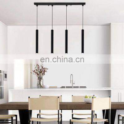 Track Rail Long Tube 5W Pendant Lamp Aluminium Ceiling Mounted Nordic Linear LED Pendant Light photo-3