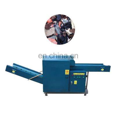 Automatic cutting machine for fabric guillotine textile waste cloth cutting machine