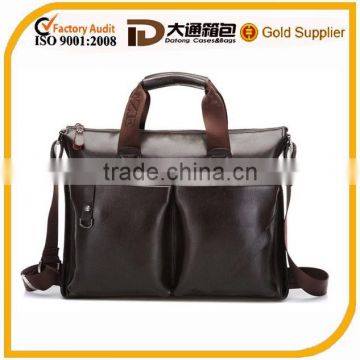 hot sale high quality leather computer bag