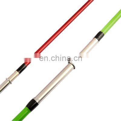 Factory Cheap Two Sections 1.35m 1.5m 1.65m 1.8m 2.1m 2.4m 2.7 m 100-250 CW Fiberglass Surf Fishing Rod photo-3