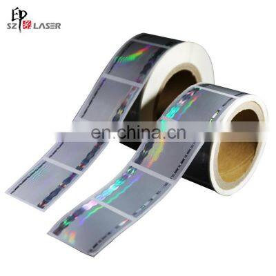 Hologram Anti Forgery Label With Bar Code & QR Code Printing photo-2