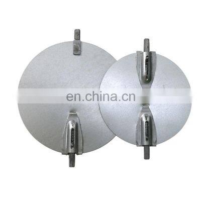 Galvanized Sheet HVAC Duct Accessories Air Duct Blade Round Damper For Ventilation