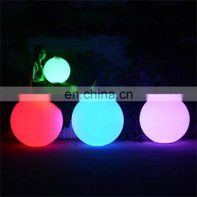 Pillar Gate Led Ball Lights Event Outdoor Beach Solar Charging Led Ball Light Sphere Lamp photo-2