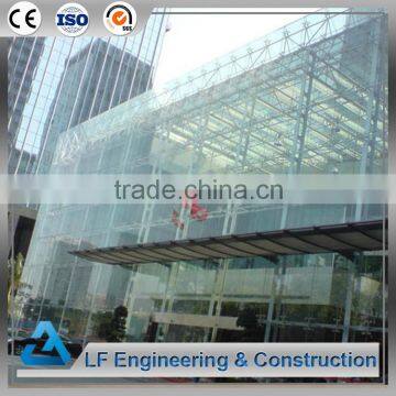 Easy assembly steel structural curtain wall