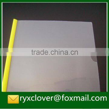 PP Plastic Transparent Clip Report Cover File Folder photo-3