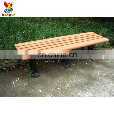 Leisure Chair Outdoor Playground Equipment Wooden Bench for Park