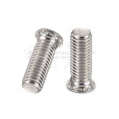 FHS-M4-5/6/8/10/12/14/15/16/18/20/22/25/30 Round Head Studs Self-clinching Blind Rivet Protruding Stud Clinch Pins Screw Platen Screws Sheet Metal PEM Standard photo-3