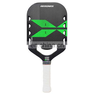 2024 New Arronax High-End Usapa Thermoformed Carbon T700 3K Raw Texture Surface Pickleball Paddle Exclusive patent