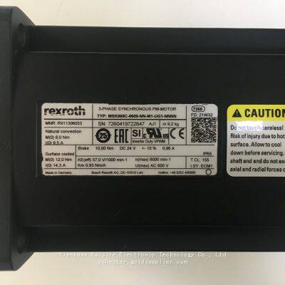 Rexroth Servo Motor R911306053 MSK060C-0600-NN-M1-UG1-NNNN photo-2