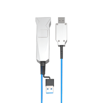 OEM Factory Wholesale USB3 Fiber Active Optical Extension Cable Type-A Male to Female for KVM,CCTV and Machine Vision Camera Link photo-2