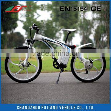 FJTDE01 mountain bike frame full suspension electric bike