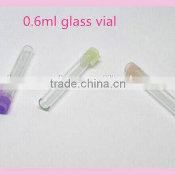 TV 67/P45 Empty eau de parfum glass vial 0.6ml,0.6ml perfume sample vial