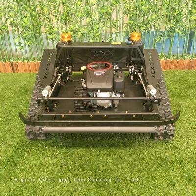 radio controlled lawn mower for sale, China tracked remote control lawn mower price, rc mower price for sale
