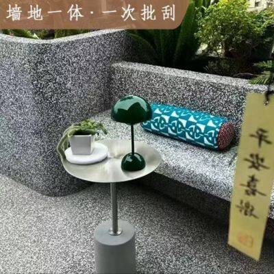 Hongyuan Water Paint Water-Based Epoxy Color Sand Floor Self-leveling Paint Water-Based Resin Washing Stone