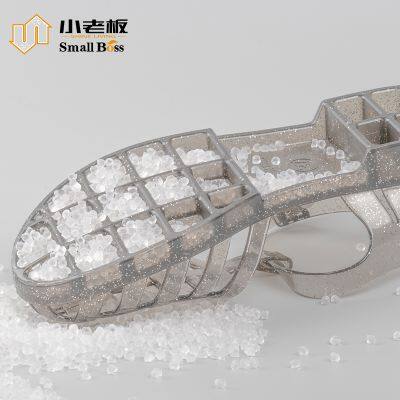 Virgin Crystal Transparent Soft PVC Granules Compound Colors Injection Low Price for Shoes Soles Rain Boots photo-3