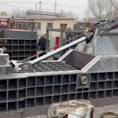 UBC Can Automatic/Semi-Automatic Horizontal Hydraulic Baler With Different Pressure for Processing Various Material photo-3