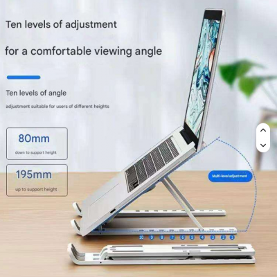Small Gift Desk Foldable Plastic Mobile Phone Holder Stand Portable Hard Plastic Manufacture Cellphone Holder for Desk Desktop Laptop Stand photo-4