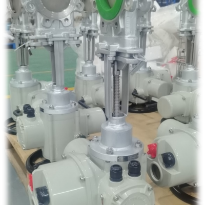 Stainless Steel Knife Gate Valve With Fluorine-Lined Material - Corrosion-Resistant for Chemical Processing and Harsh Media Applications photo-2