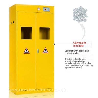 High-Security Compressed Gas Storage Cabinet With Removable Mounting Bracket for Automated Factory Air Supply Station Serving Canada photo-2
