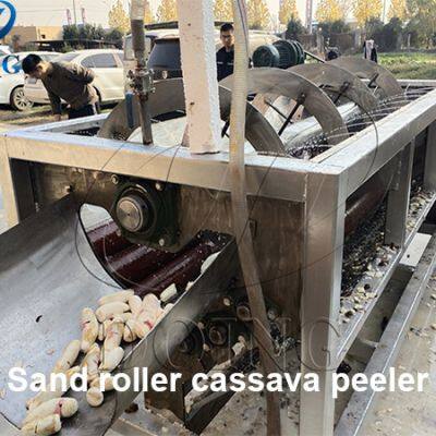 Cassava Yuca Peeling Machine Garri Cassava Flour Processing Line Peeler Cassava Peeling Plant