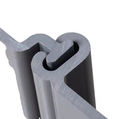 PVC Sheet Pile Vinyl for River Pond Sea Ditch Canal Water Erosion Control Seawall photo-5