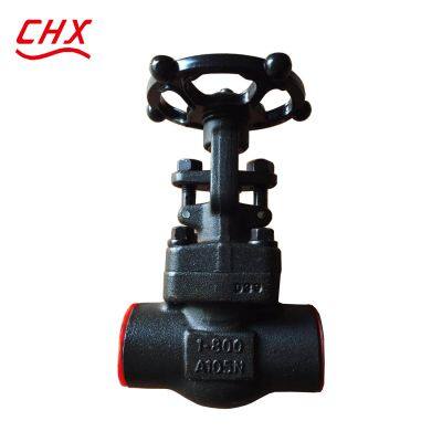 API602 Manual Welded Forged Steel OS&Y A105 F304 F316 F316L 12Cr1MoVG Globe Gate Valve Manufacturer Control Valve