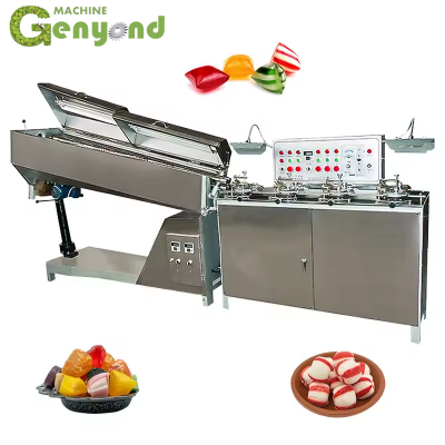 Genyond Factory Chocolate Candy Making Machine Toffee Candy Making Machine Candy Production Line
