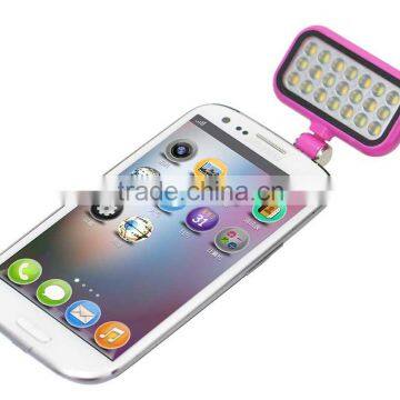 LED selfie flash light for camera/smartphones led flash light mobile phone flash led light 2016