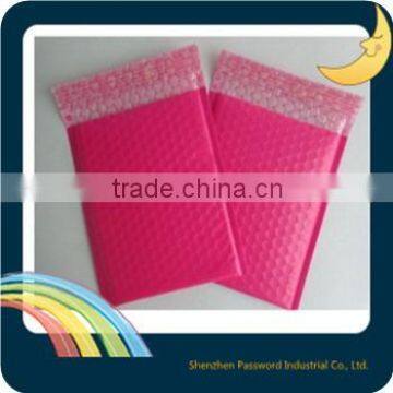 guangdong china pink Poly Bubble Material EMS poly bubble mailer plastic bubble mailer
