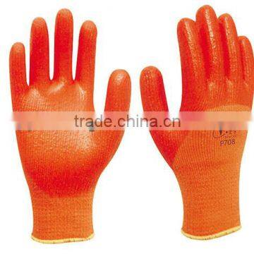 coated pvc gloves