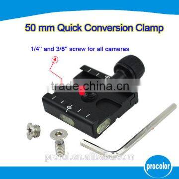 Most popular products china traveler tripod quick release plate bracket