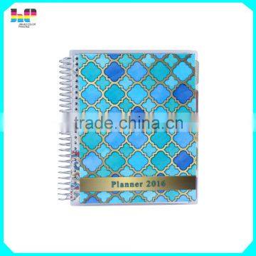 2016 recycled spiral bound notebook with profession