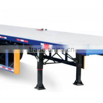 3-axle flatbed semi-trailer