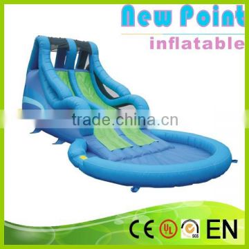 New Point inflatable water slides for summer,modern kids playing inflatable slide,inflatable water slides